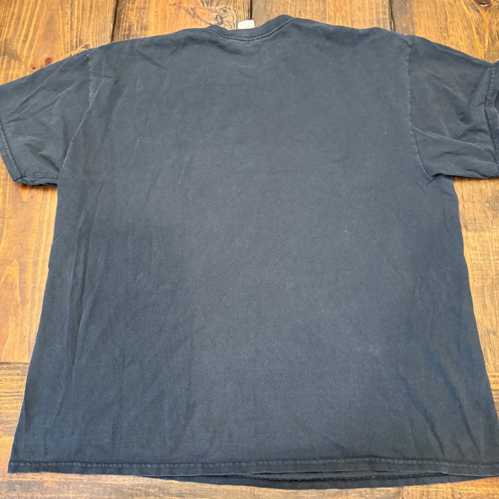 Corvette Racing Jake Skull Graphic T-Shirt Mens XL Black Gildan Heavy Cotton - Picture 6 of 6